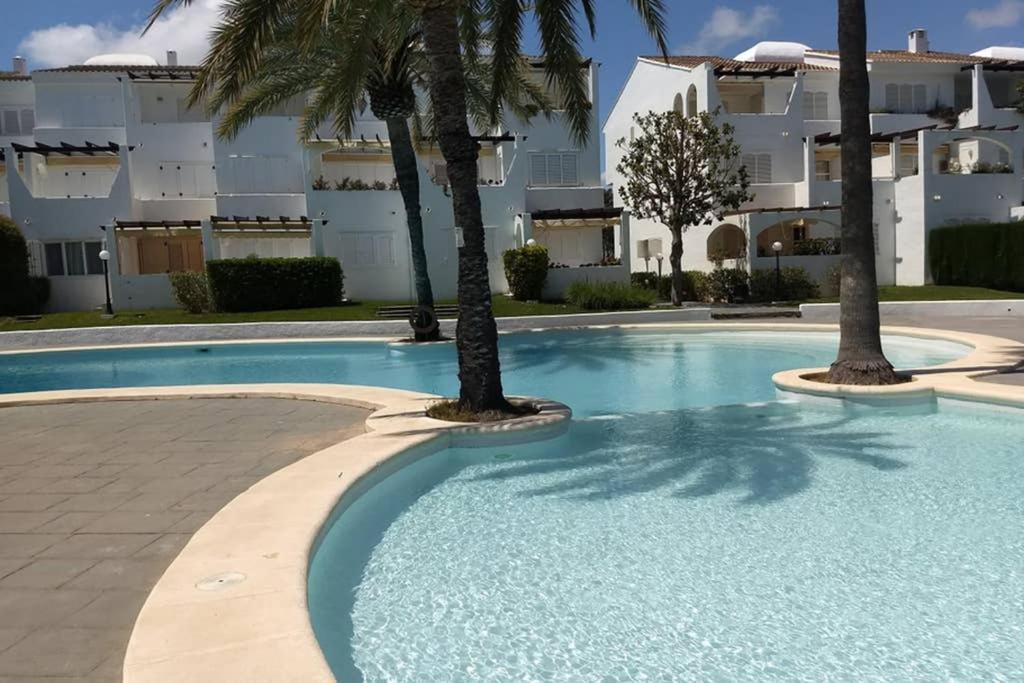 2 Bedroom, Sea Front Complex W Pool And Private Garden Jávea Kültér fotó